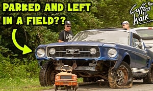 Rare 1967 Mustang GT 390 Abandoned in a Field for 16 Years Is Heading for a Restoration