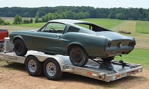 Rare 1968 Ford Mustang Fastback Flexes Good Bones After Years in a Barn