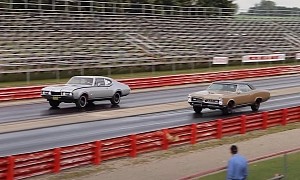Rare 1968 Hurst/Olds Drag Races 1967 Pontiac GTO, the Underdog Wins