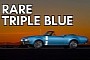 Rare 1968 Oldsmobile 442 Flexes Desirable Triple Blue Package, W-30 Upgrades