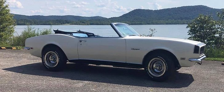1968 topless sport Chevrolet Camaro, stolen and retrieved