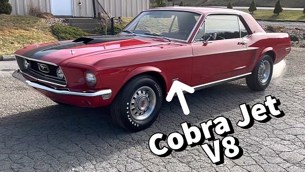 1968.5 Ford Mustang 428 Cobra Jet R-Code