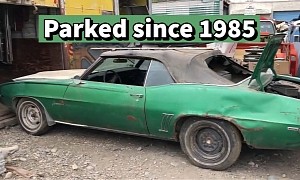 Rare 1969 Chevrolet Camaro SS Gets Rescued After 38 Years in Storage Unit