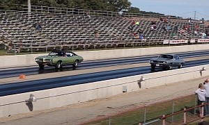 Rare 1969 Chevy COPO Camaro ZL1 Hits the Drag Strip, Gets Smoked by 1969 Pontiac GTO