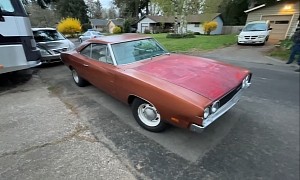 Rare 1969 Dodge Charger 500 Looks Like a Barn Find, It's an Unrestored Gem