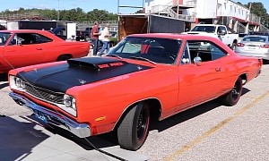 Rare 1969 Dodge Super Bee A12 Takes On 1969 Chevy Camaro SS in Classic Drag Race