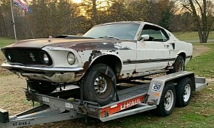 Rare 1969 Ford Mustang 428 Spent 41 Years Hiding From the Sun