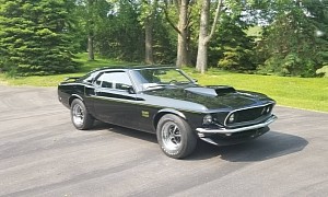 Rare 1969 Ford Mustang Boss 429 Offered With Only 8,600 Miles