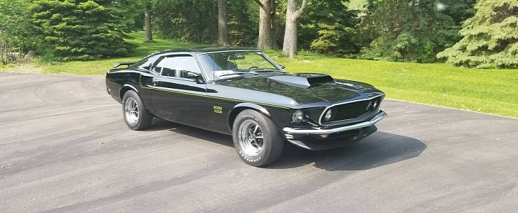 1969 Ford Mustang Boss 429 With 8,600 Miles