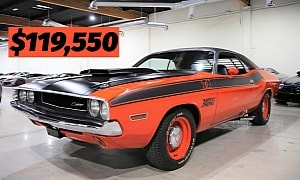 Rare 1970 Dodge Challenger T/A 340 Six Pack Is a Numbers-Matching Gem Wearing Hemi Orange