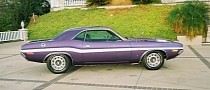 Rare 1970 Dodge Challenger With 440 Six-Pack V8 Is Plum Crazy Perfection