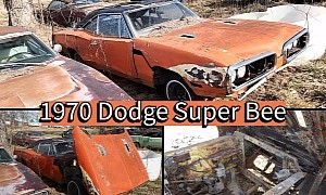 Rare 1970 Dodge Super Bee Sitting in a Farm Field Flexes Unusual Feature