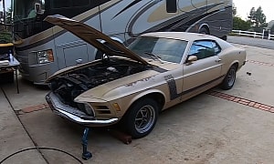 Rare 1970 Ford Mustang Boss 302 Left To Rot in a Field Gets Saved After 30 Years