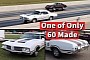 Rare 1970 Olds Cutlass Pace Car Hits the Drag Strip, Races 1974 Chevrolet Corvette