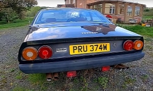 Rare 1970s Ferrari 400 Abandoned for 33 Years Is a Sad Sight