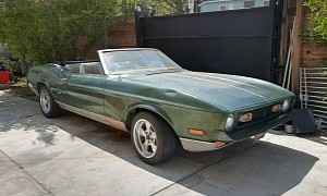 Rare 1972 Ford Mustang Convertible Barn Find Needs TLC for the Summer