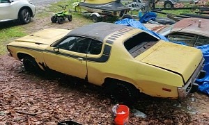 Rare 1974 Plymouth Road Runner Is a One-Owner Barn Find With Uncertain Potential
