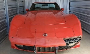 Rare 1975 Chevrolet Corvette L-82 Z07 Comes Out of Storage After 35 Years, Mostly Original