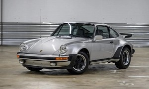 Rare 1976 Porsche 911 Turbo Carrera Is a Silver Widowmaker Drenched in Cult Classic Aura