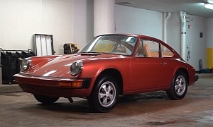 Rare 1976 Porsche 912E Comes Out of the Barn, Gets First Wash in 15 Years
