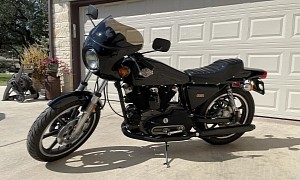 Rare 1977 Harley-Davidson XLCR With Unknown Mileage Looks Ominously Thrilling