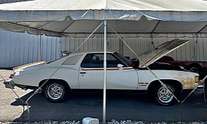 Rare 1977 Pontiac Cam Am Parked Under a Tent Begs for Total Restoration