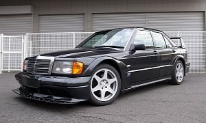 Rare 1991 Mercedes-Benz 190-Series 2.5-16V Evolution II Up for Sale, It's Pricey