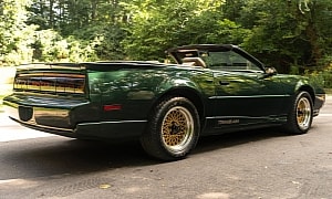 Rare 1992 Pontiac Trans Am Convertible Has Just 30K Miles, Only 633 Produced