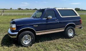 Rare 1994 Ford Bronco Eddie Bauer Edition Is a Head-Turning Classic Truck