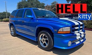 Rare 1999 Dodge Durango Shelby SP 360 Is the Ultimate Anti-Electric Family SUV
