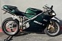 Rare 2004 Ducati 998 Matrix Heads to Auction Sporting Fast by Ferracci Exhaust Mufflers