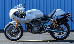 Rare 2006 Ducati Paul Smart 1000 LE Rolls to Auction Wearing Shiny Galespeed Wheels