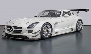 Rare, 2014 Mercedes-Benz SLS AMG GT3 Was Never Driven, Costs an Arm and a Leg