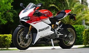 Rare 2017 Ducati 1299 Panigale S Anniversario Displays Two Miles the Odometer