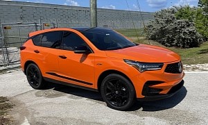 Rare 2021 Acura RDX PMC Edition up for Grabs With Spectacular Thermal Orange Exterior