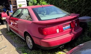 Rare $500 1990 Audi Coupe Quattro Roars Back to Life After Sitting for 12 Years