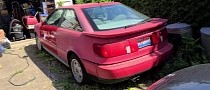 Rare $500 1990 Audi Coupe Quattro Roars Back to Life After Sitting for 12 Years