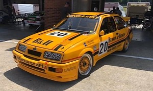 Rare Ford Sierra RS500 Race Car With Impressive Record Goes On Sale For $340,000