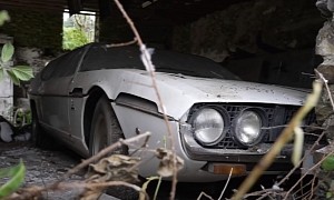 Rare ‘70s Lamborghini Espada Abandoned for 30+ Years Went Under the Hammer for $35,000