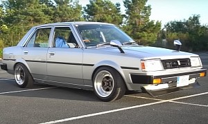 Rare Toyota Corolla  AE70 Is Everything an AE86 Is, but Groovy and Quirky