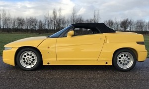 Rare Alfa Romeo RZ Is Looking for a New Home, Bound to Be a Real Head Turner