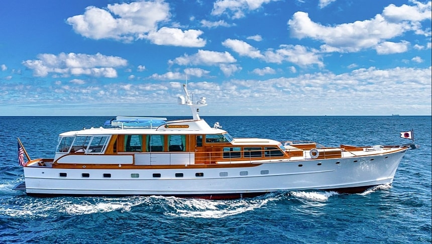 The fully-refitted 1963 Wishing Star was sold for less than $800,000 