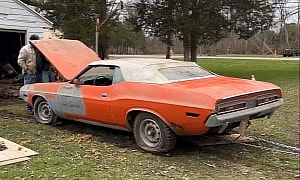 Rare Barn Find: 1971 Dodge Challenger Convertible Emerges After 44 Years