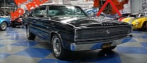 Rare, Black-on-Black 1966 Dodge Charger Doesn't Need a HEMI to Stand Out