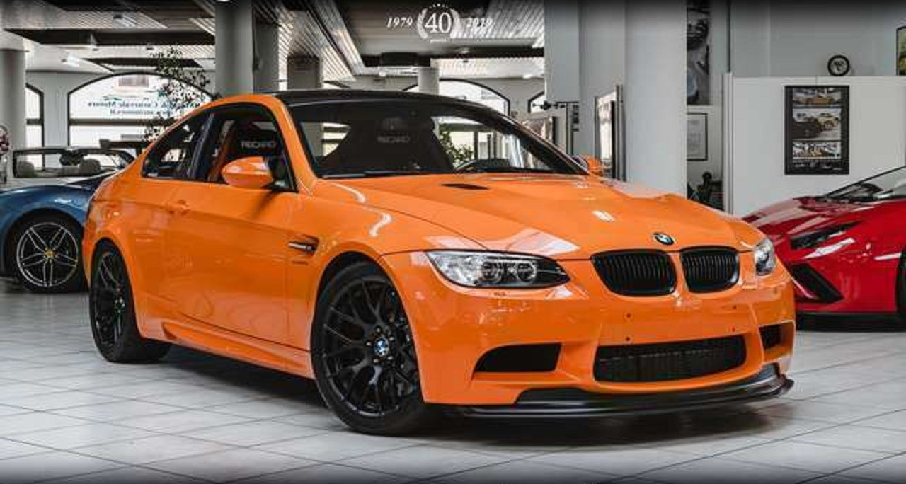 Rare BMW E92 M3 GTS for Sale With 1,118 Miles, Has a Very Exotic