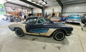 Rare Color '61 Chevy Corvette Fuelie Garage Find Was Deemed Too Nice to Restomod