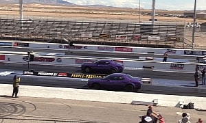 Rare Dodge Challenger SRT Demon 170 Drags Identical Twin, Which Do You Think Will Prevail?