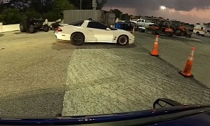 Rare Encounter: Tuned Mustang GT Races Procharged Pontiac Trans Am at the Strip