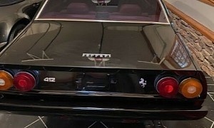Rare Ferrari 412 Owned by NBA Icon Moses Malone Returns from the Dead, Still Gorgeous