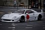 Rare Ferrari F40 Gets Maimed by Liberty Walk for the Sake of Tuning